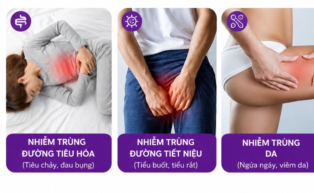 3 nguồn lây nhiễm từ bồn cầu