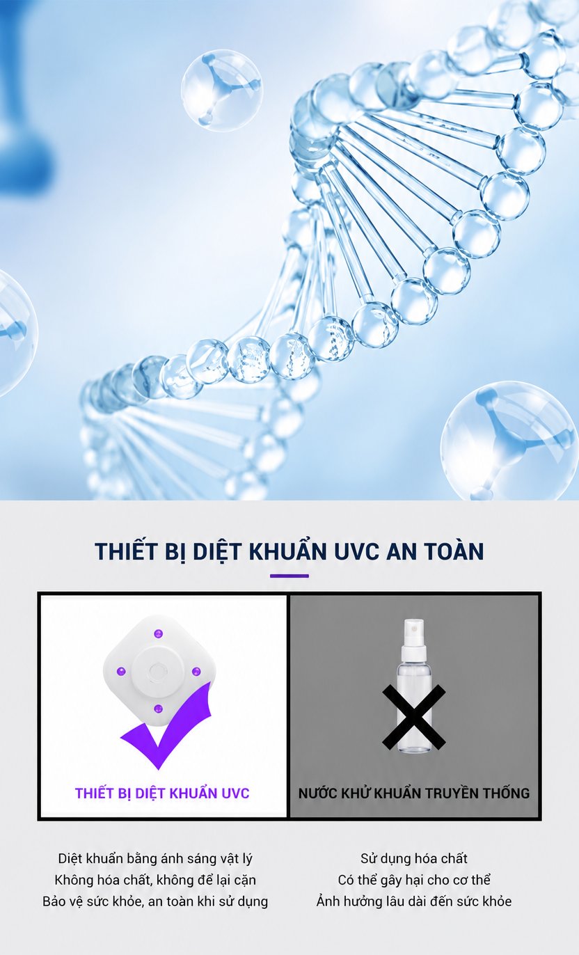Công nghệ UV-C diệt khuẩn