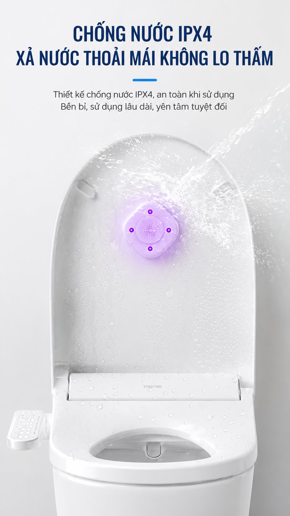 Chống nước IPX4